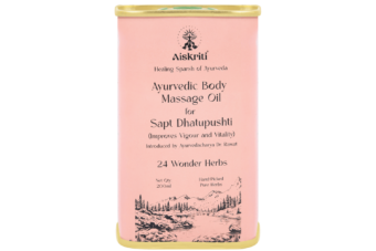 Ayurvedic body massage oil for Sapt Dhatupushti