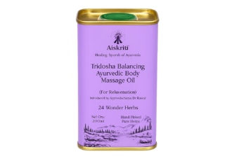 Tridosha Balancing Ayurvedic Body massage Oil (200ml)